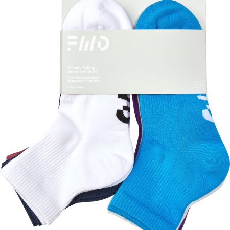 FWD Women's Mesh Quarter Socks - 6 Pack