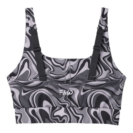 FWD Women's Core Swirl Print Medium Sports Bra