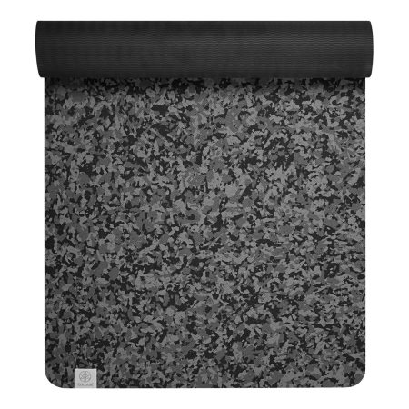 Gaiam Camo Performance Reversible 68" 6mm Yoga Mat