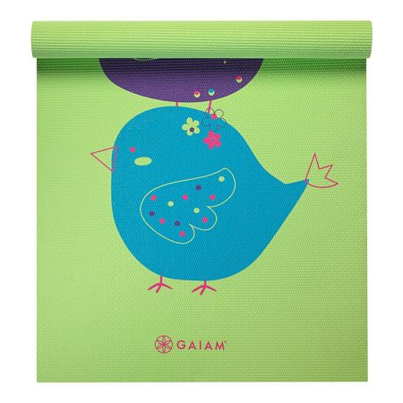 Gaiam Kids' Birdsong Lightweight 60" 3mm Yoga Mat