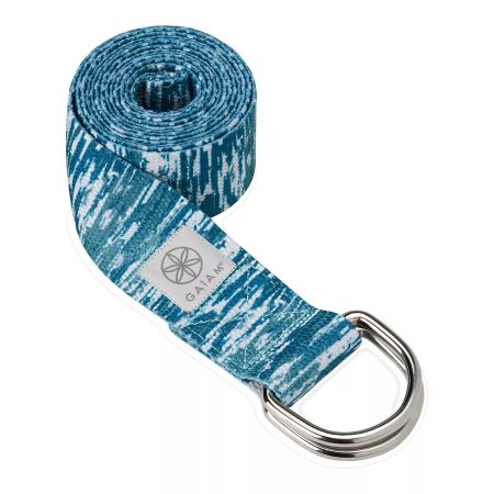 Gaiam Studio 8Ft Premium Yoga Strap - Marbled