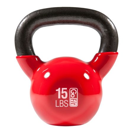 Go Fit Contour 10 lb, 15 lb, 20 lb Kettlebell Pack, Weight, Home Gym