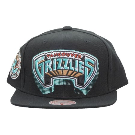 Vancouver Grizzlies Mitchell & Ness HWC Big Face 7.0 Snapback Cap