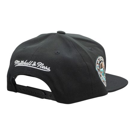 Vancouver Grizzlies Mitchell & Ness HWC Big Face 7.0 Snapback Cap