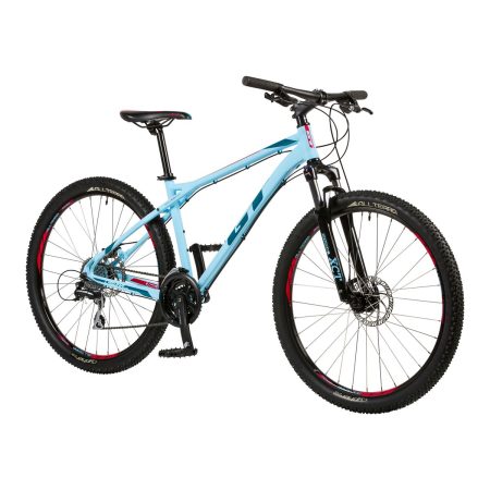 GT Women's Laguna Pro 27.5" Mountain Bike, 24 Speed, Aluminum Frame, Mechanical Disc Brakes, Hardtail