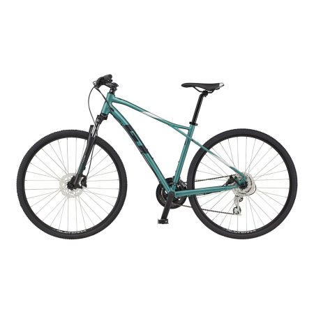 GT Transeo Elite 700c Hybrid Bike, 16 Speed, Aluminum Frame, Hydraulic Disc Brakes, Commuter