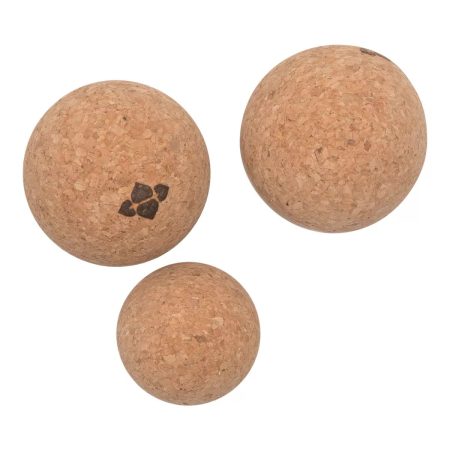 Halfmoon Cork Massage Ball Trio