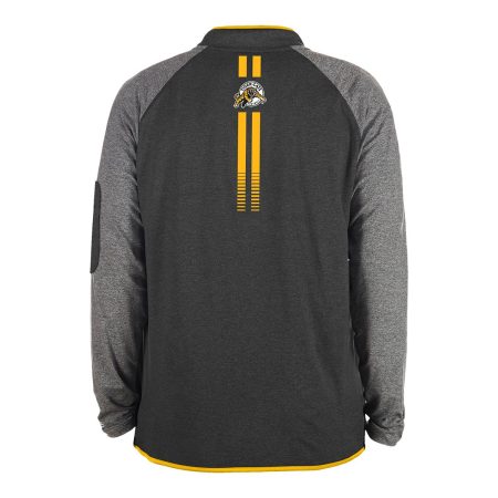 Hamilton Tiger Cats New Era Quarter Zip Long Sleeve Top