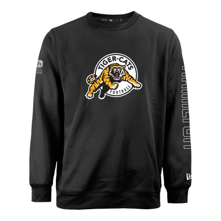 Hamilton Tiger-Cats New Era Spirit Crewneck Fleece Top