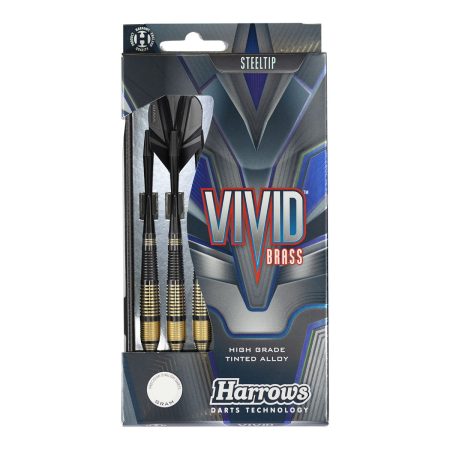 Harrows Vivid Brass Darts - 3 Pack