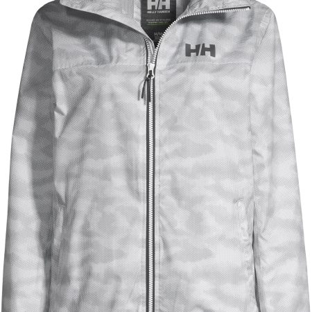 Helly Hansen Women's Belfast II Hooded Rain Jacket, Waterproof, Packable