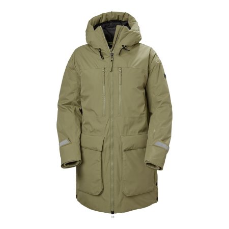 Helly Hansen Women's Maud Long Winter Parka/Jacket, Long, Insulated Synthetic, Hooded, Breathable