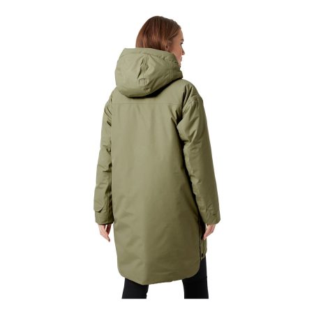 Helly Hansen Women's Maud Long Winter Parka/Jacket, Long, Insulated Synthetic, Hooded, Breathable