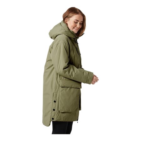 Helly Hansen Women's Maud Long Winter Parka/Jacket, Long, Insulated Synthetic, Hooded, Breathable