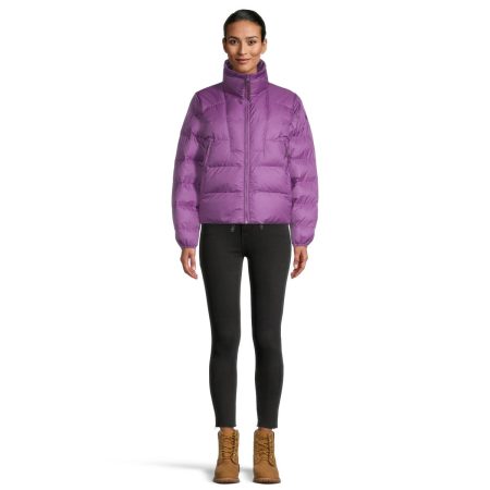 Helly Hansen Women's Reversible Puffer Winter Jacket, Short, Insulated Synthetic