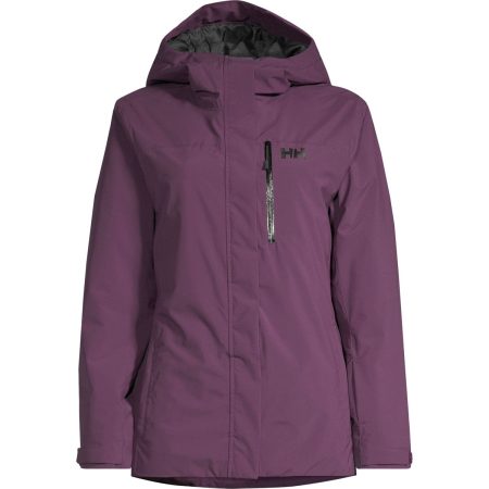 Helly Hansen Women's Snowplay Winter Ski Jacket, Insulated, Hooded, Waterproof, Lightweight