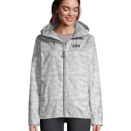 Helly Hansen Women's Belfast II Hooded Rain Jacket, Waterproof, Packable