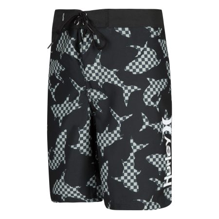 Hurley Boys' Shark Check Boardshorts