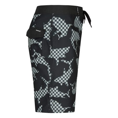 Hurley Boys' Shark Check Boardshorts