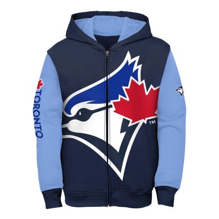 Infant Toronto Blue Jays MLB Poster Board Full Zip Fleece Hoodie