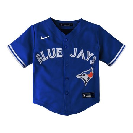 Outerstuff Youth Toronto Blue Jays George Springer Replica Lightweight Baseball Jersey