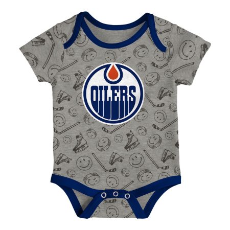 Infant Edmonton Oilers NHL Full Strength Creeper Set