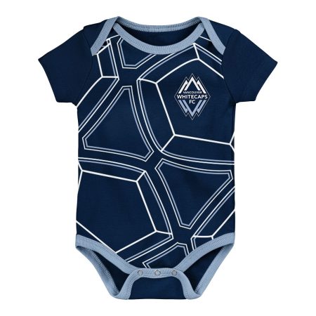 Infant Vancouver Whitecaps MLS Best Winger Three Piece Creeper Set