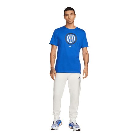 Inter Milan Nike Crest T Shirt