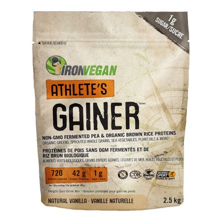 Iron Vegan Athlete'S Gainer Vanilla