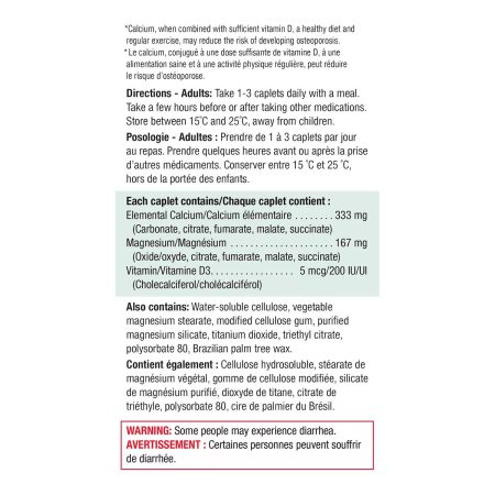 Jamieson Calcium Magnesium And Vitamin D3