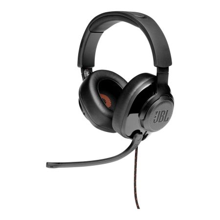 JBL Quantum 300 Wired Over Ear Foldable Headset, Gaming, Microphone