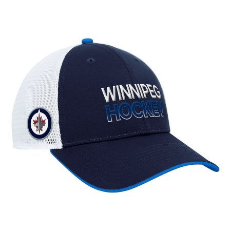 Winnipeg Jets Fanatics Authentic Pro Rink Structured Trucker Cap