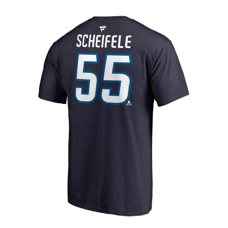 Winnipeg Jets Men's Fanatics Authentic Scheifele Stack Player Tee