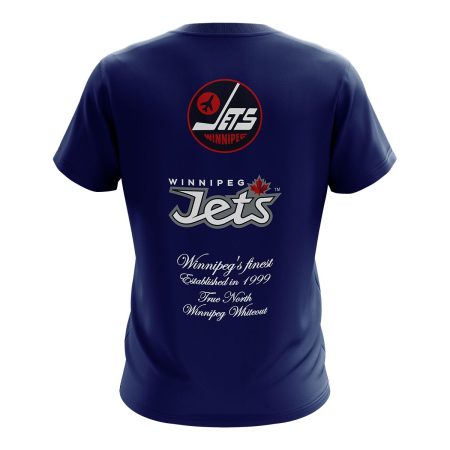 Winnipeg Jets Mitchell & Ness Graduation T Shirt