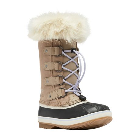 Sorel Kids' Pre-School/Grade School Joan Of Arctic™ Suede Waterproof Fleece-Lined Winter Boots