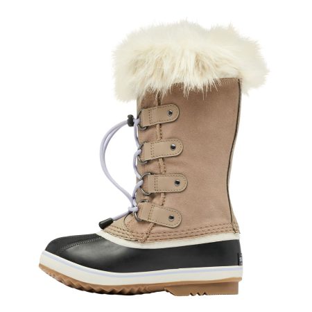 Sorel Kids' Pre-School/Grade School Joan Of Arctic™ Suede Waterproof Fleece-Lined Winter Boots