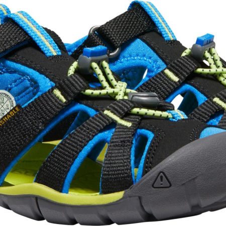 Keen Canada Outdoor Youth Newport H2-Y Sandals - Black/Brilliant Blue