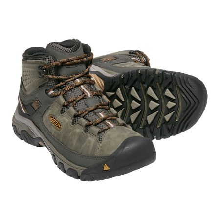 KEEN Men's Targhee III Mid Waterproof Leather Hiking Shoes