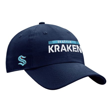 Seattle Kraken Fanatics Authentic Pro Rink Unstruct Adjustable Cap