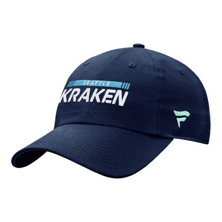 Seattle Kraken Fanatics Authentic Pro Rink Unstruct Adjustable Cap