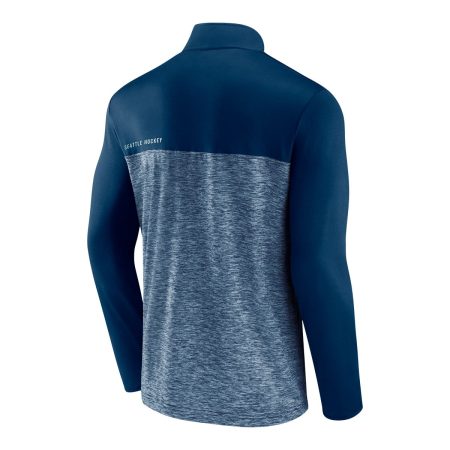 Seattle Kraken Fanatics Persistence 1/4 Zip Long Sleeve Top