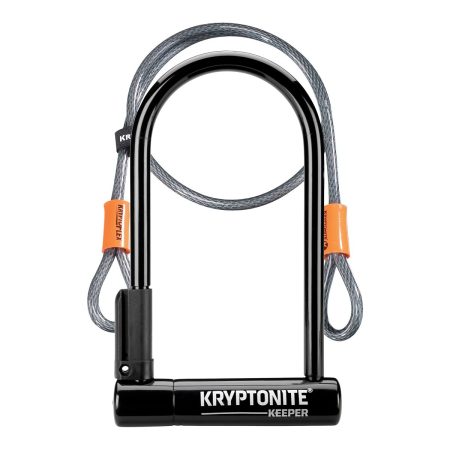 Kryptonite Kryptolok Series 2 U-Lock With 4 Feet Flex Cable