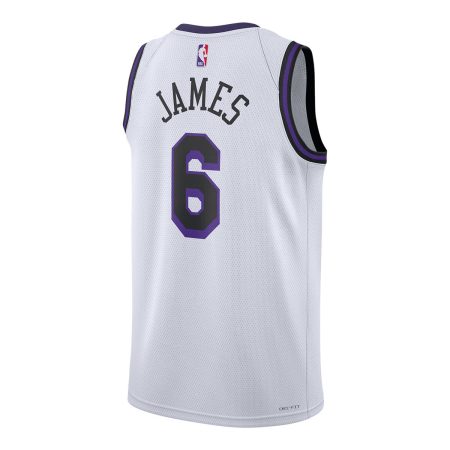 Los Angeles Lakers Nike LeBron James City Edition Swingman Jersey