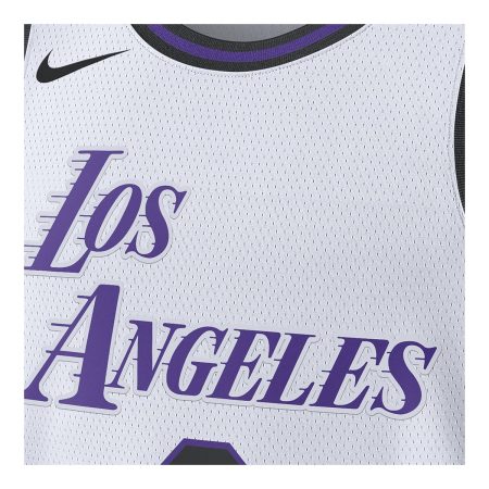 Los Angeles Lakers Nike LeBron James City Edition Swingman Jersey