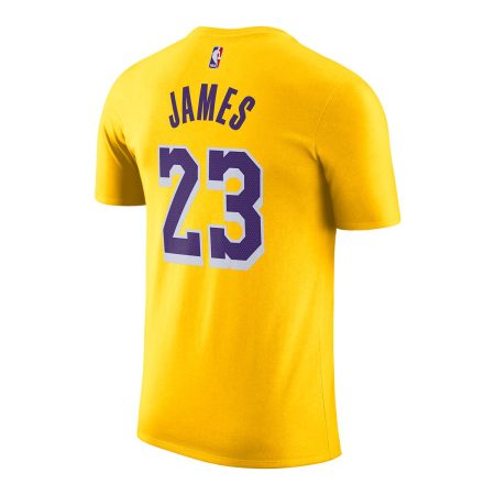 Los Angeles Lakers Nike LeBron James Player T Shirt