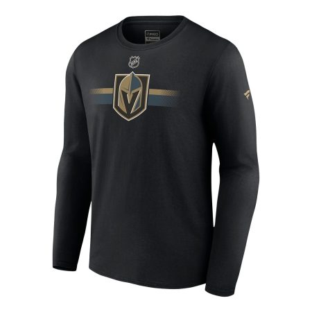 Las Vegas Golden Knights Fanatics Authentic Pro Long Sleeve Cotton T Shirt