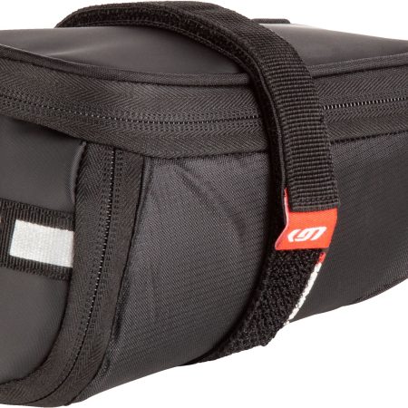 Louis Garneau Zone Mega Saddle Bike Bag Hook and Loop Straps, 1.3L