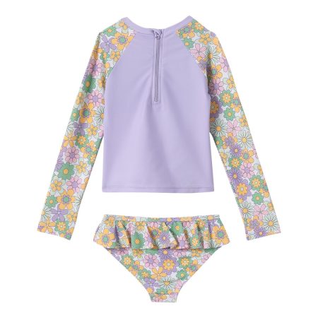 Mandarine Toddler Girls' 2-7 Summer Treats Rashguard Set