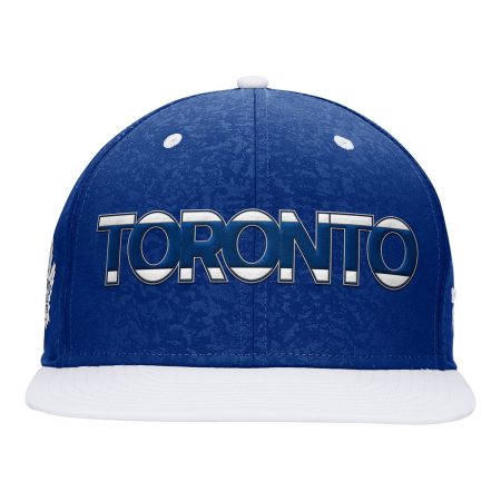 Toronto Maple Leafs Fanatics Authentic Pro Rink Debossed Flat Brim Snapback Cap