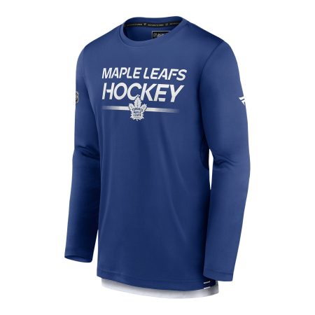 Toronto Maple Leafs Fanatics Authentic Pro Rink Tech Long Sleeve T Shirt